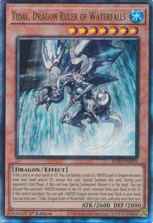 Tidal Dragon Ruler of Waterfalls (PUR) (3009) - YuGiOh Single