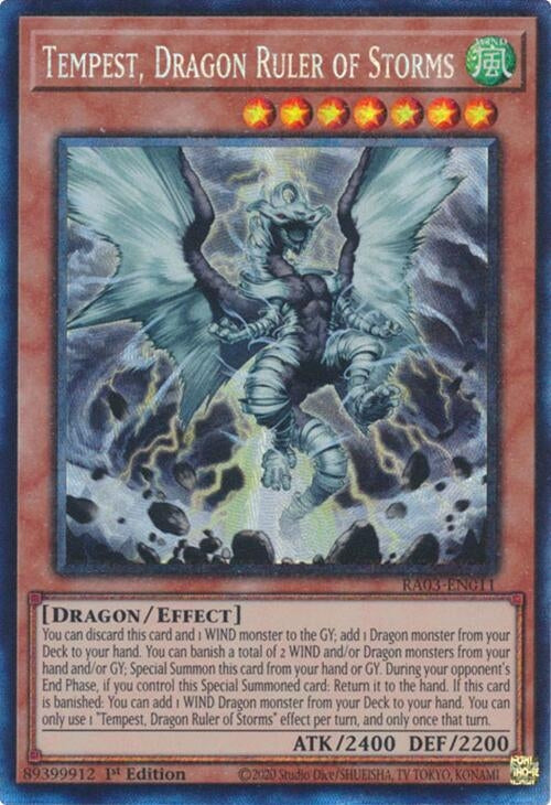 Tempest Dragon Ruler of Storms (PCR) (3011) - YuGiOh Single