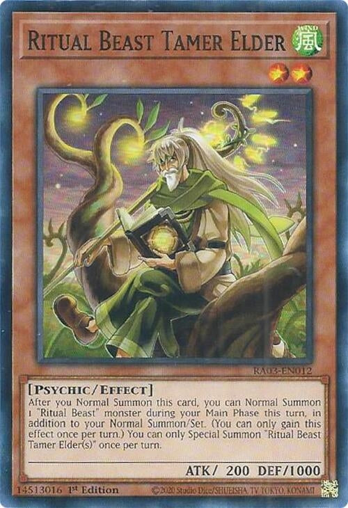 Ritual Beast Tamer Elder (3012) - YuGiOh Single