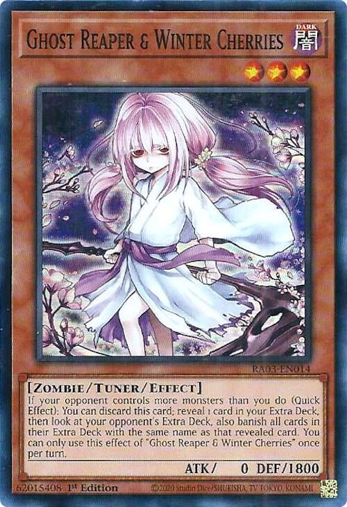 Ghost Reaper & Winter Cherries (3014) - YuGiOh Single