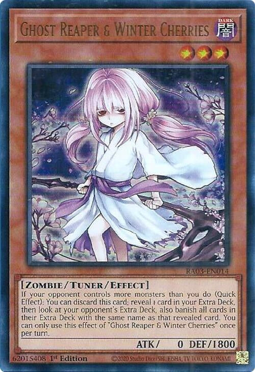 Ghost Reaper & Winter Cherries (UR) (3014) - YuGiOh Single