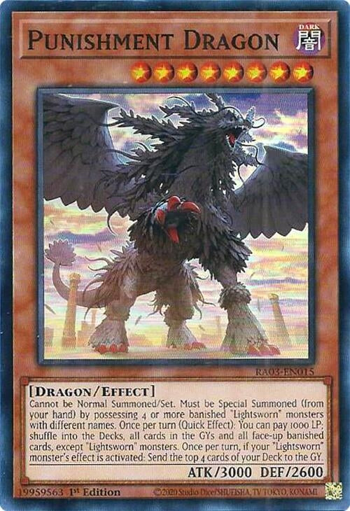 Punishment Dragon (3015) - YuGiOh Single