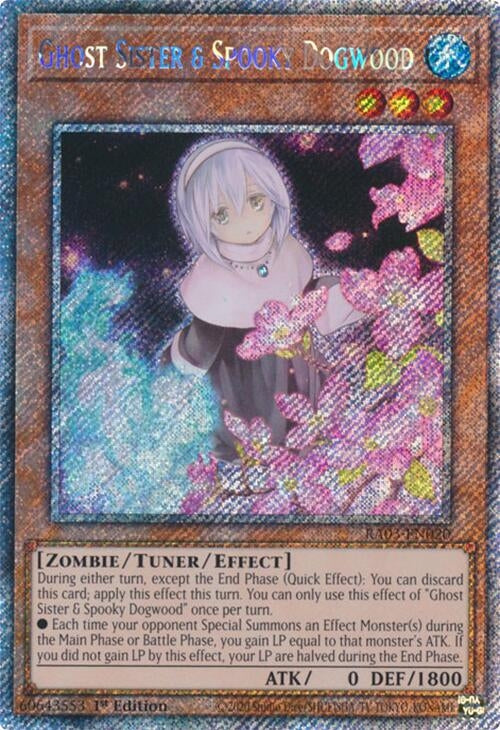 Ghost Sister & Spooky Dogwood (Platinum Secret Rare) (3020) - YuGiOh Single