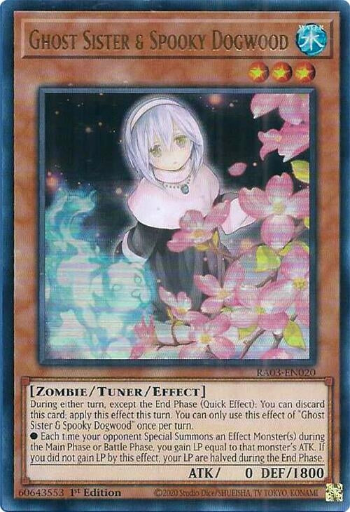 Ghost Sister & Spooky Dogwood (UR) (3020) - YuGiOh Single