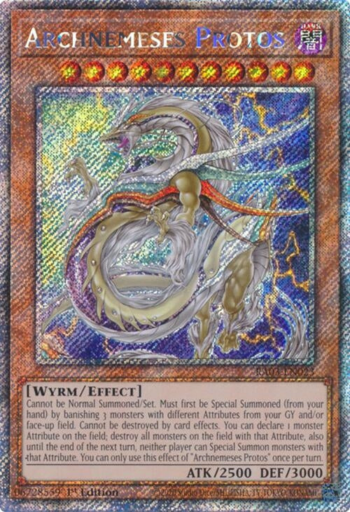Archnemeses Protos (Platinum Secret Rare) (3023) - YuGiOh Single