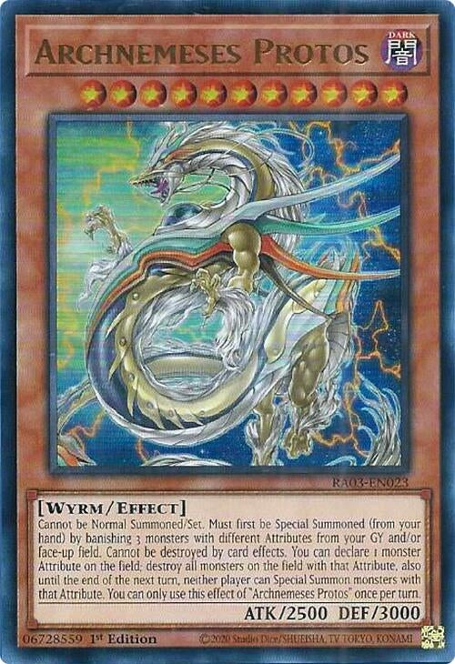 Archnemeses Protos (UR) (3023) - YuGiOh Single