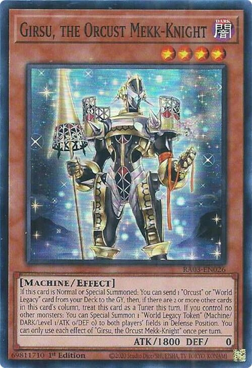 Girsu the Orcust Mekk-Knight (3026) - YuGiOh Single