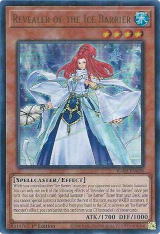 Revealer of the Ice Barrier (UR) (3028) - YuGiOh Single