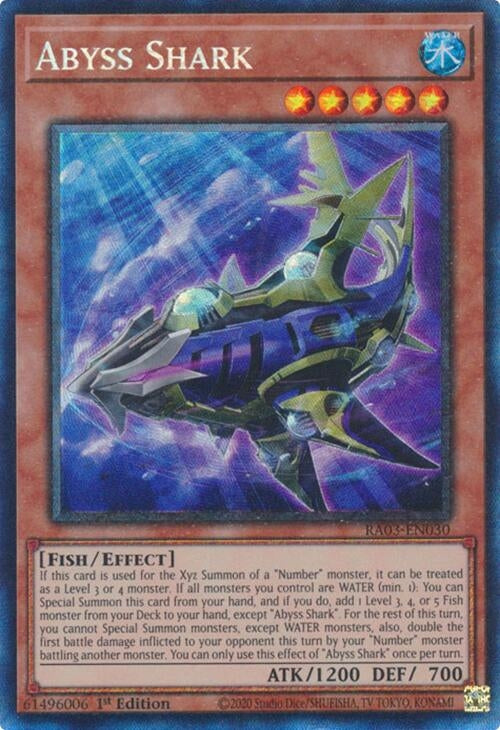 Abyss Shark (PCR) (3030) - YuGiOh Single