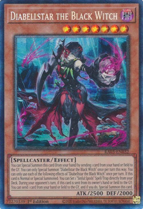Diabellstar the Black Witch (PCR) (3032) - YuGiOh Single
