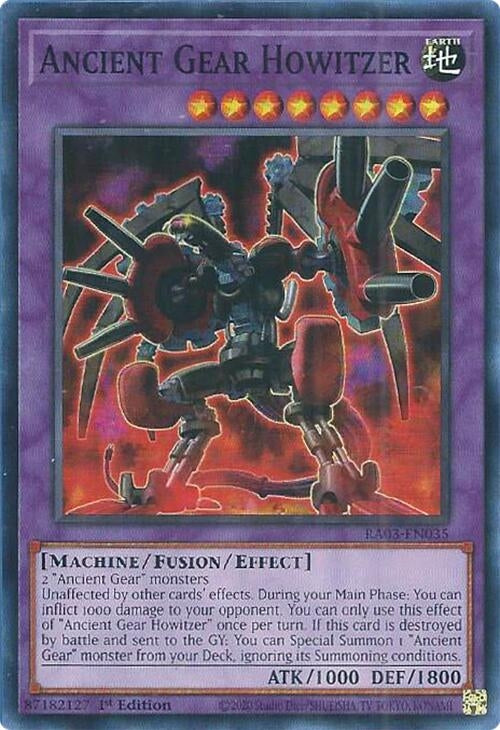 Ancient Gear Howitzer (3035) - YuGiOh Single