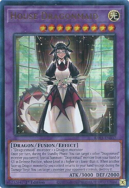 House Dragonmaid (UR) (3037) - YuGiOh Single