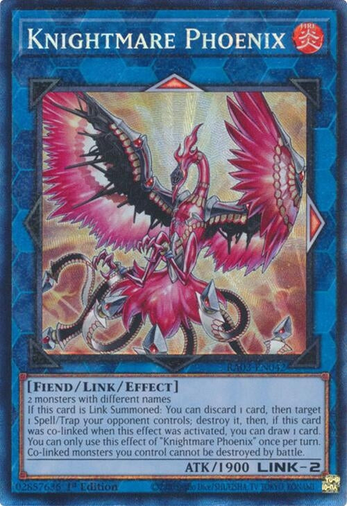 Knightmare Phoenix (PCR) (3042) - YuGiOh Single