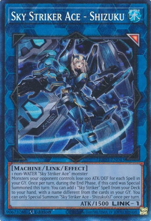 Sky Striker Ace - Shizuku (PCR) (3043) - YuGiOh Single