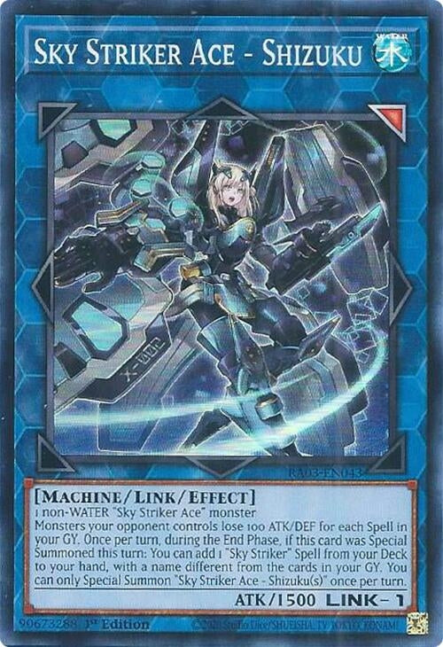 Sky Striker Ace - Shizuku (3043) - YuGiOh Single