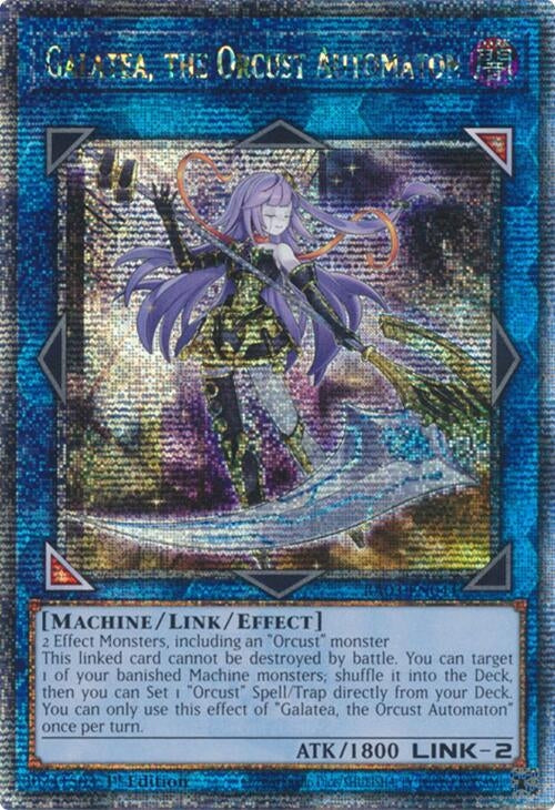 Galatea the Orcust Automaton (Quarter Century Secret Rare) (3044) - YuGiOh Single