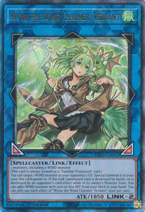 Wynn the Wind Charmer Verdant (PUR) (3045) - YuGiOh Single