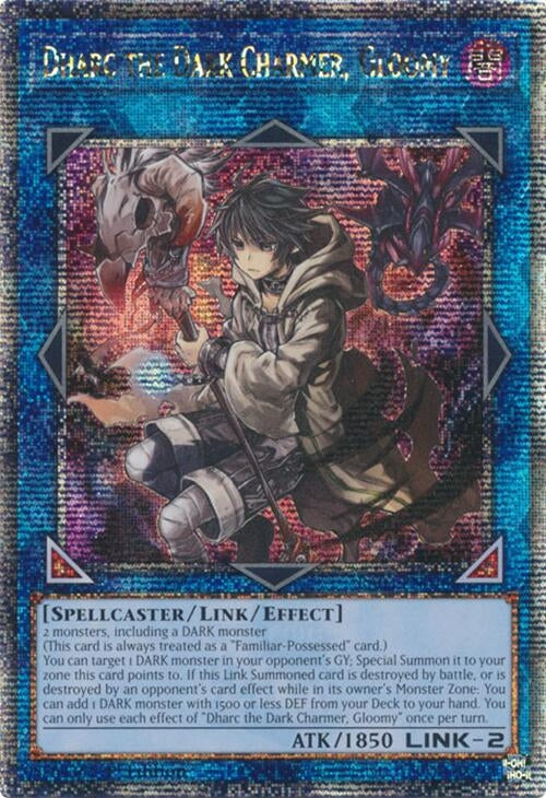 Dharc the Dark Charmer Gloomy (Quarter Century Secret Rare) (3048) - YuGiOh Single