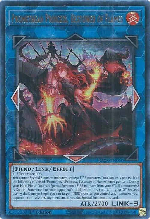 Promethean Princess Bestower of Flames (UR) (3050) - YuGiOh Single