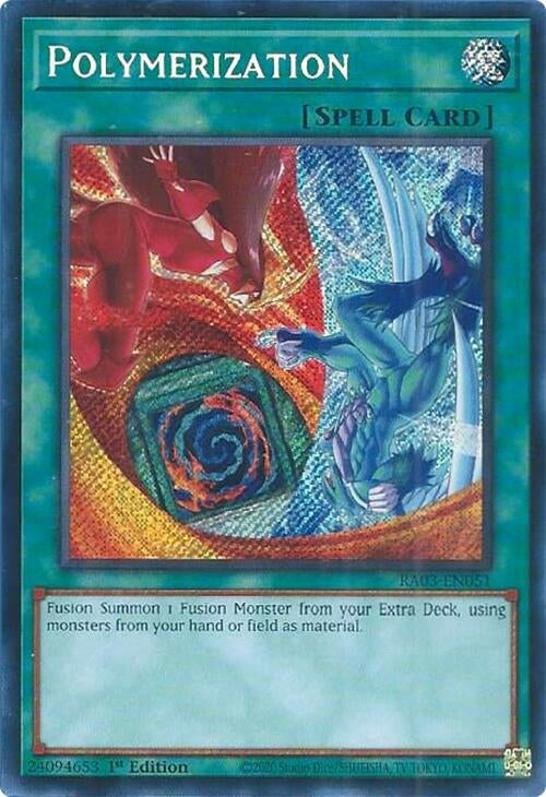 Polymerization (Secret Rare) (3051) - YuGiOh Single