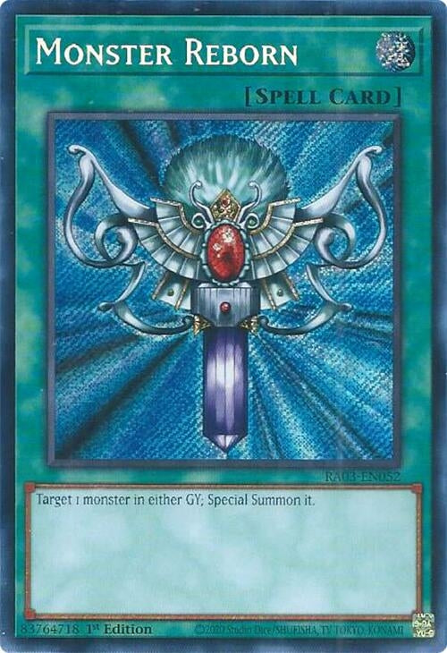 Monster Reborn (Secret Rare) (3052) - YuGiOh Single