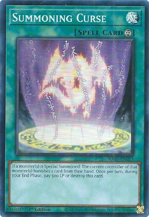 Summoning Curse (3057) - YuGiOh Single