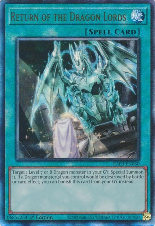 Return of the Dragon Lords (PUR) (3060) - YuGiOh Single
