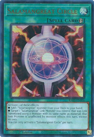 Salamangreat Circle (UR) (3066) - YuGiOh Single