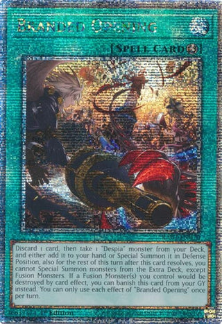 Branded Opening (Quarter Century Secret Rare) (3070) - YuGiOh Single