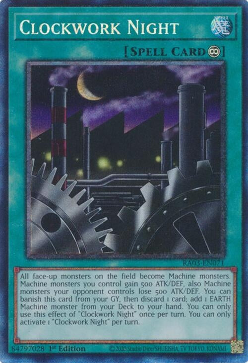 Clockwork Night (PCR) (3071) - YuGiOh Single