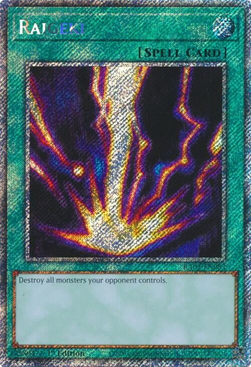 Raigeki (Platinum Secret Rare) (3083) - YuGiOh Single