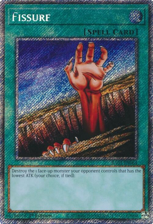 Fissure (Platinum Secret Rare) (3084) - YuGiOh Single