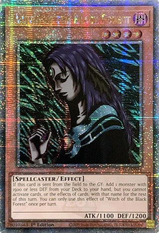 Witch of the Black Forest (Quarter Century Secret Rare) (3091) - YuGiOh Single