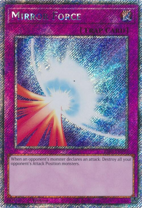 Mirror Force (Platinum Secret Rare) (3093) - YuGiOh Single