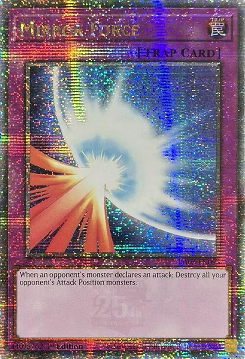 Mirror Force (Quarter Century Secret Rare) (3093) - YuGiOh Single