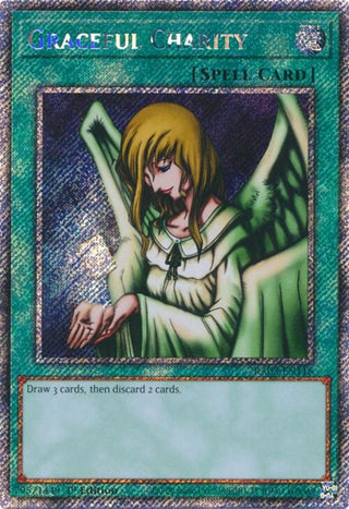 Graceful Charity (Platinum Secret Rare) (3116) - YuGiOh Single