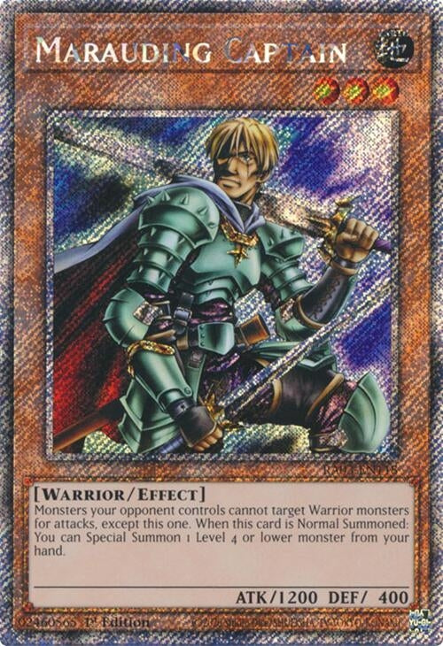 Marauding Captain (Platinum Secret Rare) (3118) - YuGiOh Single