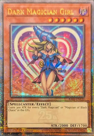 Dark Magician Girl (Quarter Century Secret Rare) (3123) - YuGiOh Single