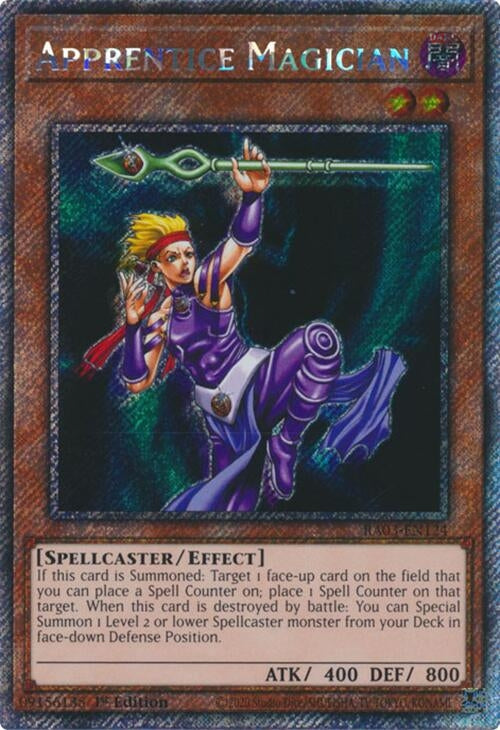 Apprentice Magician (Platinum Secret Rare) (3124) - YuGiOh Single