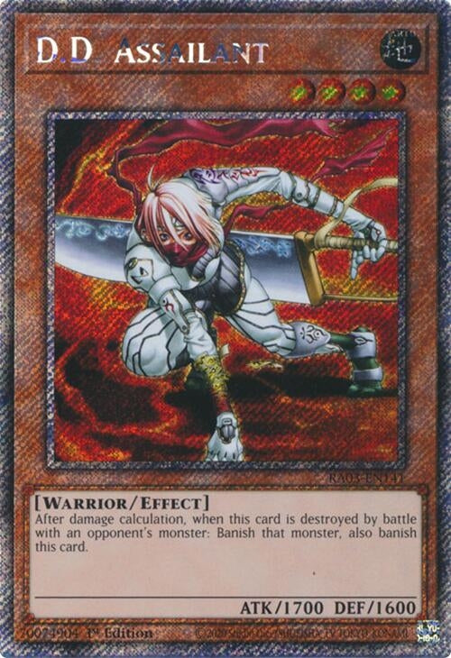 D.D. Assailant (Platinum Secret Rare) (3141) - YuGiOh Single