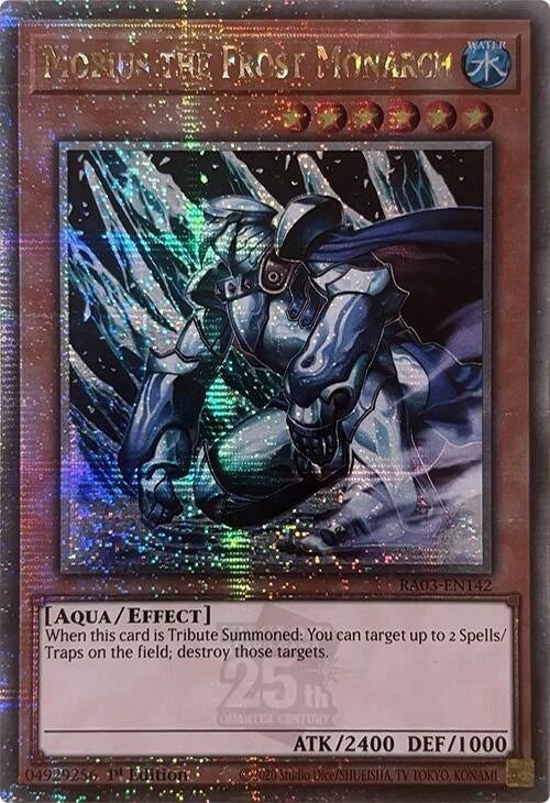 Mobius the Frost Monarch (Quarter Century Secret Rare) (3142) - YuGiOh Single