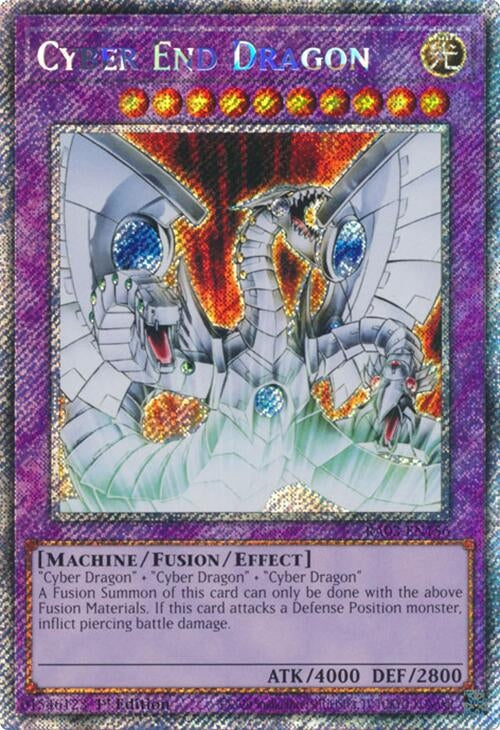 Cyber End Dragon (Platinum Secret Rare) (3156) - YuGiOh Single
