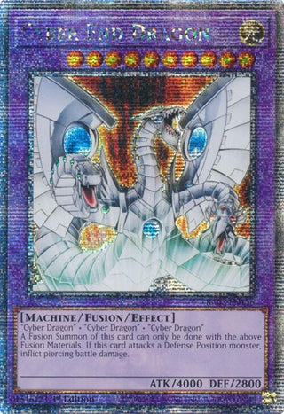 Cyber End Dragon (Quarter Century Secret Rare) (3156) - YuGiOh Single