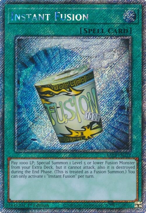 Instant Fusion (Platinum Secret Rare) (3171) - YuGiOh Single