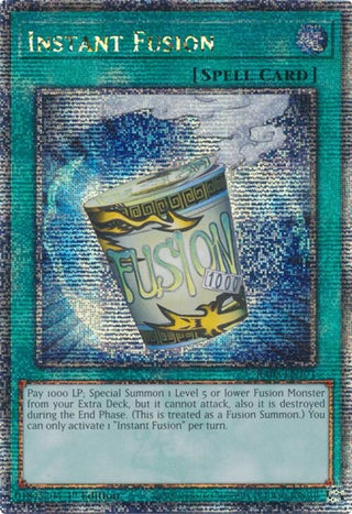 Instant Fusion (Quarter Century Secret Rare) (3171) - YuGiOh Single