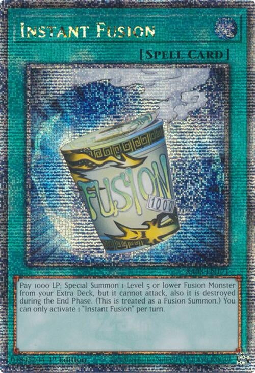 Instant Fusion (Quarter Century Secret Rare) (3171) - YuGiOh Single