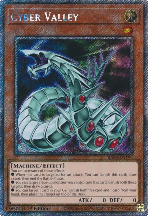 Cyber Valley (Platinum Secret Rare) (3192) - YuGiOh Single
