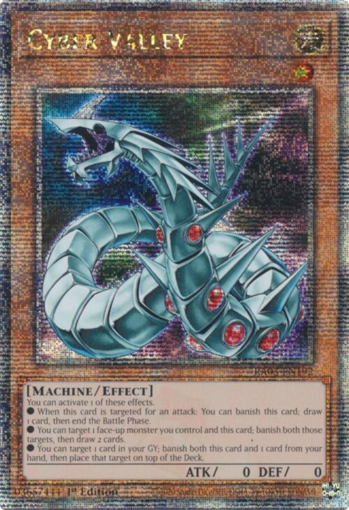 Cyber Valley (Quarter Century Secret Rare) (3192) - YuGiOh Single