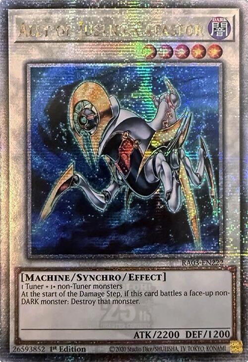 Ally of Justice Catastor (Quarter Century Secret Rare) (3222) - YuGiOh Single