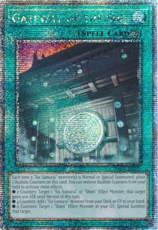 Gateway of the Six (Quarter Century Secret Rare) (3229) - YuGiOh Single